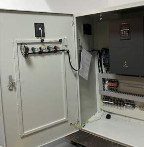 Gabinete de control completo PLC para distribución de energía eléctrica Panel de suministro de agua a presión constante Control remoto nominal de - Product Image 2