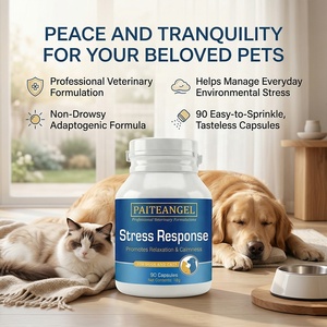 Complément OEM Apaisant pour Chiens et Chats : Capsules Calmantes à la L-Théanine et Ashwagandha – Formule Vétérinaire Marque Blanche - Product Image 1