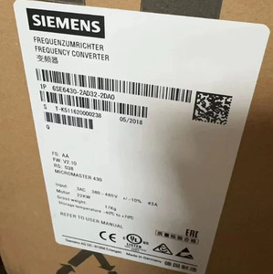 Inversor PLC <span class=keywords><strong>6SE6430</strong></span>-2AD32-2DA0 - Product Image 2