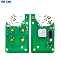 Clé de voiture intelligente à distance 433 MHz 4A NCF29AxM pour Renault Kadjar Clio5 Zoe2 Koleos Captur Megane 2016 2017-2022, FCC ID : KR5IK4CH-01