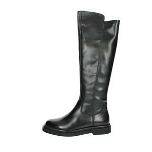 Bottes hautes pour femmes, noires, taille 39, hauteur du talon noire - Product Image 1