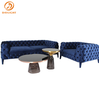 Fabrik benutzer definierte Luxus billig Chester Pull Button Sofa Chesterfield-Sofa Lederset 3-Sitzer Chesterfield Bar Möbel