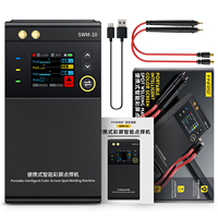 Máquina de Soldar Portátil Fnirsi SWM-10 con Batería 18650 de 5000mAh, Soldadura por Electrodo de Aluminio, Compatible con Alambre de 0.25mm, Mini, para Bricolaje