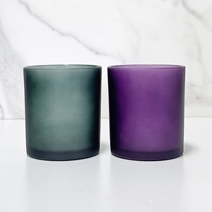 High Quality Candle Glass Jar with Metal Lid Candle Holder Candle Jar - Product Image 1