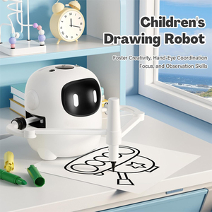 <span class=keywords><strong>Robot</strong></span> da <span class=keywords><strong>Disegno</strong></span> NZMAN per Bambini con 150 Carte, Macchina da <span class=keywords><strong>Disegno</strong></span> Interattiva con Voce, Giocattoli Educativi Montessori per l'Apprendimento della Pittura - Product Image 2