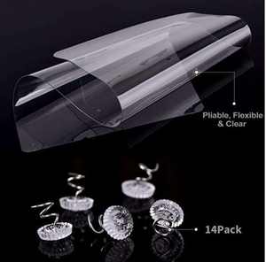 ที่ลับเล็บแมวแบบใส PVC 4 ชิ้น ป้องกันเฟอร์นิเจอร์และโซฟา ของเล่นสำหรับลูกแมวและแมว - Product Image 3