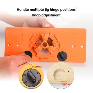 Plantilla de perforación de 35 mm para bisagras de puertas, herramienta de carpintería DIY - Product Image 5