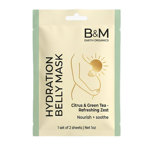 Masque en tissu hydratant actif pour le ventre, Fournisseur OEM <span class=keywords><strong>de</strong></span> premier plan, à l'extrait d'aloe vera, pour le bien-être abdominal et la <span class=keywords><strong>grossesse</strong></span>, masques anti-vergetures - Product Image 5