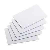 Individuelle RFID PVC Mitgliedskarte T5577 EM4305 1K 213/215 13,56MHz Smart Chip NFC Zahlungskarte für Unternehmen Hotelzimmer Wasserdicht Weiß