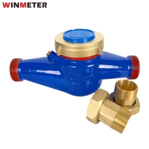 Africa DN40 Multi-Jet Dry Dial R100 Cast Iron IP68 External Adjustment Underground Region CE Certified OEM <strong>Flow</strong> <strong>Meter</strong> - Product Image 2