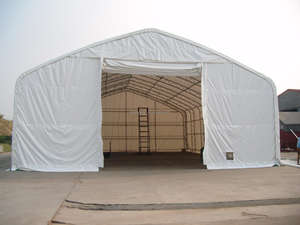 जीएस फास्ट डिलीवरी 40x60 4070 4080 बड़े कृषि भंडारण तंबू अस्थायी गोदाम तम्बू - Product Image 6