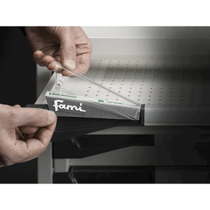 Fami Master <b>tool</b> <b>trolley</b> with 5 adjustable-extension drawers, grey, 714x573x922mm - Product Image 4