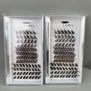 ชุดต่อขนตาปลอมแบบทำเอง Fox Eye Yalee  แบบตัดสำเร็จ  ขนตาแบบกลุ่ม  ขนาด L  ความหนา 0.07 มม.-0.10 มม.  สไตล์ธรรมชาติ  สำหรับใช้ที่บ้าน  12 ชิ้น - Product Image 6