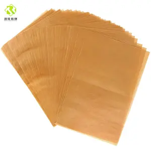 12 x 16 inch Silicone Coated unbleached parchment baking paper cooking sheet