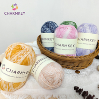Fancy Dyed Chunky Strong Knot Hand Knitting Yarn for Crocheting