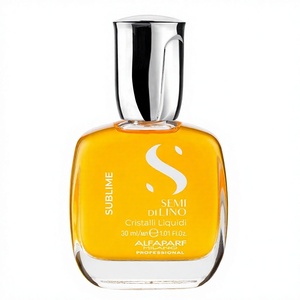 Aceite Capilar Semilíquido Cristalino <span class=keywords><strong>Alfaparf</strong></span> Milano con Protección Térmica, Suero de Acabado Suavizante Premium, Fórmula Vegana 30ml - Product Image 1