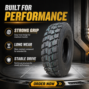 Llantas para Camión en Stock, Garantía de 50000 km, 6.00R15LT 315/80R22.5 11R22.5, Patrón de Bloque para Todoterreno, para Camiones y Remolques Pesados - Product Image 2