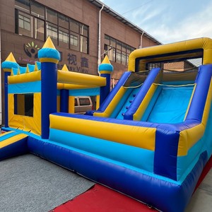 Inflatable lâu đài trẻ em Người lớn thương mại Inflatable nhà bị trả lại bouncy lâu đài tùy chỉnh nhảy lâu đài cho giải trí - Product Image 3