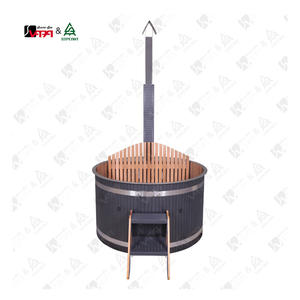 Vapasauna Directe Fabrikant Ceder Houten Outdoor Hot Tub Spa Verkoop Houten Badkuip - Product Image 4