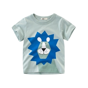 Vêtements pour enfants, t-shirts amusants et mignons avec des animaux de dessin animé, t-shirts pour filles et garçons, t-shirts d'été à manches courtes imprimés pour enfants - Product Image 2