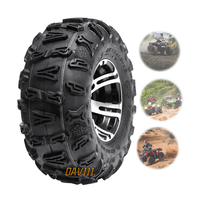 4X4 ATV Buggy Quad Dirt Bike 25X8-12 25X10-12 Pouces Roue Tubeless Pneus Pneus