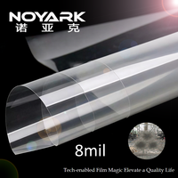 Film de sécurité auto-adhésif ultra transparent Noyark 8mil 1,52*30m