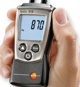Manomètre numérique Testo 510 - Vente chaude 0563 0510, mesure différentielle de poche à compensation de température - Product Image 3