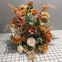 DKB Kunstblumenfabrik Großhandel Maßgefertigte Seidenblumen Hochwertige Künstliche Rosenblumenkugel für Hochzeitsdekoration
