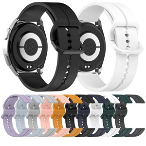 Bracelet de montre en silicone souple respirant de 22mm pour Haylou Watch2 Pro/ <span class=keywords><strong>RS4</strong></span> LS12/GST Lite LS13 - Product Image 3