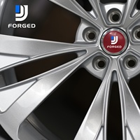 Jantes en alliage OEM de luxe DJJ forgées sur mesure en argent 5x108 pour SUV Jaguar F-PACE X761 X540 X590 XF XE Land Rover Range Rover