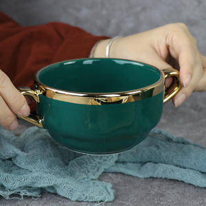 Vaisselle de cuisine assiette en céramique assiette ronde en porcelaine de restaurant ensembles d'assiettes en céramique <span class=keywords><strong>verte</strong></span> vaisselle vaisselle vaisselle - Product Image 6