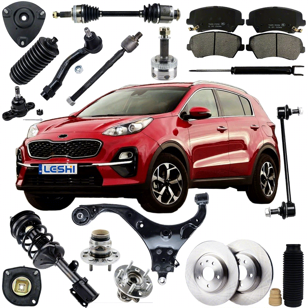 Lot De 2 Supports Jambe Suspension Arrière - Compatible Hyundai Tucson Kia Sportage Nexo