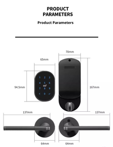 TT khóa + mật khẩu + thẻ + ứng dụng Bluetooth, nhẹ nhàng quản lý một số lượng lớn phòng, căn hộ, cho thuê, khách sạn - Product Image 2