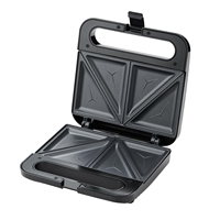 Modèle automatique électrique de vente chaude de gril de fabricant de sandwich professionnel de 2 tranches pour des plaques de gaufres d'utilisation de voiture de ménage pour la promotion