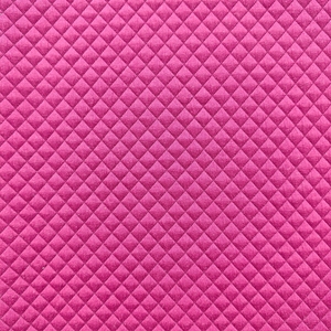 Chất Lượng Cao Ba Lớp Bánh Sandwich Scuba Jacquard Polyester Vải Đa Năng 3D Mô Hình Vuông Ấm Ngủ Cho Cô Gái Căng - Product Image 4