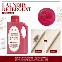 Lessive en poudre personnalisée Square Cherry Wine, lessive liquide, capsules de lessive, produits de nettoyage, parfum et senteur