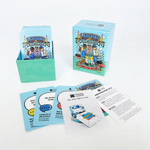 لعبة بطاقات بوكر مطبوعة حسب الطلب عالية الجودة للحفلات العائلية، لعبة لوحية مسلية مع صندوق تغليف صلب - Product Image 3