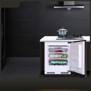 Tiếng ồn thấp khách sạn <span class=keywords><strong>mini</strong></span> <span class=keywords><strong>bar</strong></span> được xây dựng trong tủ lạnh dưới truy cập nhỏ gọn tủ lạnh cho khách sạn - Product Image 6