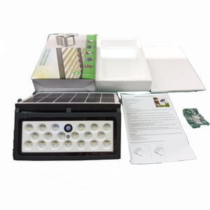 Outdoor IP65 Waterproof Wireless Solar Powered <b>Motion</b> <b>Sensor</b> Security <b>LED</b> Garden <b>Lights</b> Wall Mounted W-3W 6W Patio Yard Cordless - Product Image 4