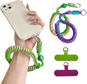 Chaîne anti-chute pour téléphone portable, sangle de poignet réglable pour femmes, sangle de téléphone au toucher doux avec cordon en nylon imperméable - Product Image 2