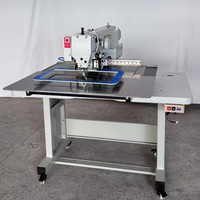 Machine à coudre électronique programmable entièrement automatique avec tête rotative à 360° et 180° pour modèles de patrons