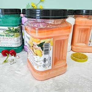 Sel de <span class=keywords><strong>bain</strong></span> exfoliant <span class=keywords><strong>moussant</strong></span> 1 kg - Élimine en profondeur les cellules mortes et les peaux foncées - Sel de <span class=keywords><strong>bain</strong></span> exfoliant pour tout le corps - Product Image 5