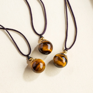 Pendentif Bouteille <span class=keywords><strong>de</strong></span> Parfum en Œil <span class=keywords><strong>de</strong></span> <span class=keywords><strong>Tigre</strong></span> Naturel en Gros, Bijou en Cristal <span class=keywords><strong>de</strong></span> Guérison, Souvenir Décoratif - Product Image 6