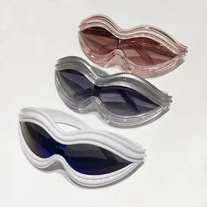 Großhandel neue modische Sonnenbrille bunt quadratisch optische Brille Rahmen Damenbrille Brille Brille Brillen Brillenbekleidung Brille