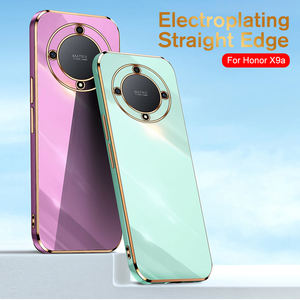 Carcasa blanda galvanizada de borde recto para <span class=keywords><strong>Honor</strong></span> Magic5 <span class=keywords><strong>Lite</strong></span>, 5G, <span class=keywords><strong>Magic</strong></span> <span class=keywords><strong>5</strong></span> Light <span class=keywords><strong>5</strong></span> <span class=keywords><strong>Lite</strong></span>, TPU, a prueba de golpes - Product Image 2