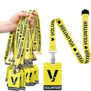 Rfid Blocking <b>Lanyard</b> Security Custom Badge Holder for Offices | Oem/Odm Service - Product Image 3