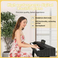Electronic Piano 88 Keys Electrical Piano Digital Keyboard Piano Portable