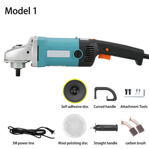 1400W 6 vitesses rotative électrique orbitale voiture polisseuse marbre <span class=keywords><strong>carrelage</strong></span> sol cirage et vitrage ensemble d'outils multifonctionnel polisseuse - Product Image 5