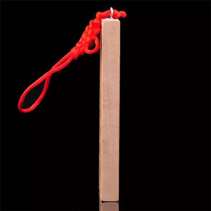 Colgante de madera de melocotón con ocho trigramas Bagua del Pabellón Linglong, 12x8x1 cm, para decoración del hogar - Product Image 4