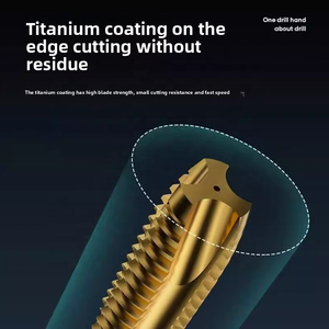 Premium Spiral Flute <span class=keywords><strong>Thread</strong></span> Tap HSS TiN Coated Through Hole CNC Usinagem Stainless Steel Alloy <span class=keywords><strong>Thread</strong></span> Tools M3 M12 - Product Image 3